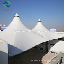 Toldo de estructura de fibra de vidrio PTFE